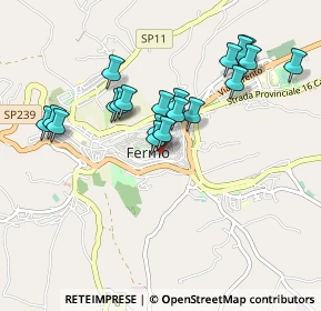 Mappa Largo Temistocle Calzecchi Onesti, 63900 Fermo FM, Italia (0.8915)