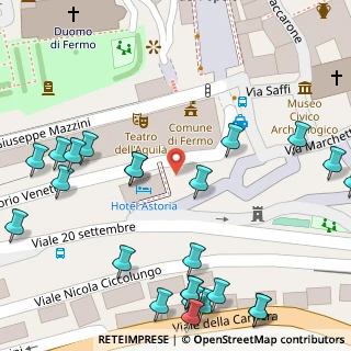Mappa Via Romolo Spezioli, 63900 Fermo FM, Italia (0.084)