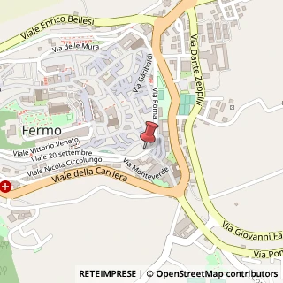 Mappa Piazza Ostilio Ricci, 1, 63900 Fermo, Fermo (Marche)