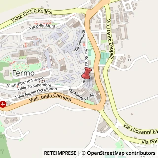 Mappa Piazza Ostilio Ricci, 63900 Fermo FM, Italia, 63900 Fermo, Fermo (Marche)
