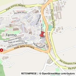 Mappa Piazza Ostilio Ricci, 5, 63900 Fermo, Fermo (Marche)