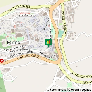 Mappa Piazza Ostilio Ricci, 63900 Fermo FM, Italia, 63900 Fermo, Fermo (Marche)