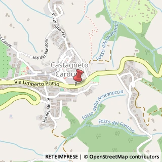 Mappa Via Rosengarten, 14, 57022 Castagneto Carducci, Livorno (Toscana)