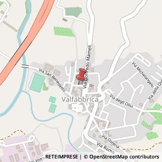 Mappa Via Torino, 10, 06029 Valfabbrica, Perugia (Umbria)