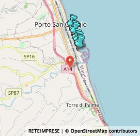 Mappa Via dei Palmensi, 63822 Marina Palmense FM, Italia (1.58385)