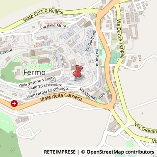 Mappa Via Cecco Bianchi, 8, 63900 Fermo, Fermo (Marche)
