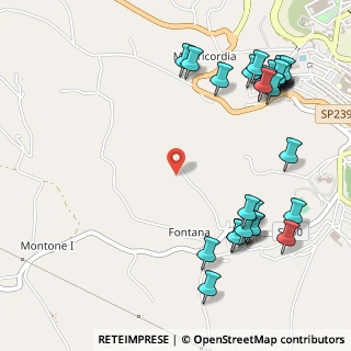 Mappa Strada Comunale Fontana, 63900 Fermo FM, Italia (0.69643)
