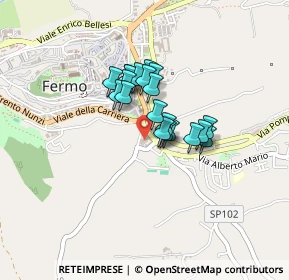 Mappa Via Andrea Postacchini, 63900 Fermo FM, Italia (0.2785)