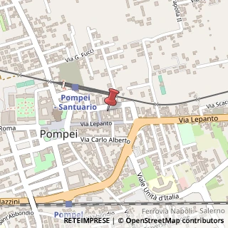Mappa Via Federico Parroco, 36, 80045 Pompei, Napoli (Campania)