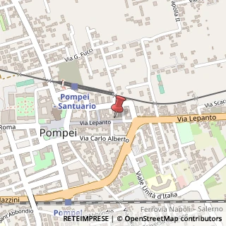 Mappa Via Lepanto, 95, 80045 Pompei, Napoli (Campania)