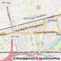Karte Scafati
