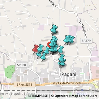 Mappa Via Filettine, 84016 Pagani SA, Italia (0.27143)