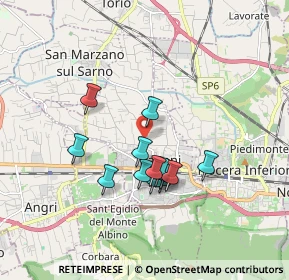 Mappa Via Filettine, 84016 Pagani SA, Italia (1.54769)