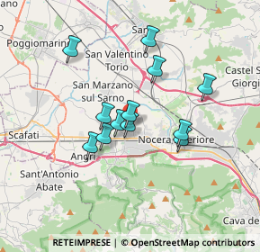 Mappa Via Filettine, 84016 Pagani SA, Italia (2.98083)