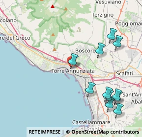 Mappa Torre Annunziata, 80058 Torre Annunziata NA, Italia (5.27636)