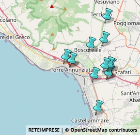 Mappa Torre Annunziata, 80058 Torre Annunziata NA, Italia (3.925)