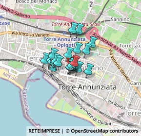 Mappa Torre Annunziata, 80058 Torre Annunziata NA, Italia (0.241)