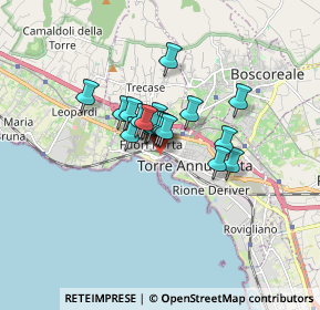 Mappa Via V.Rocco, 80058 Torre Annunziata NA, Italia (1.0045)