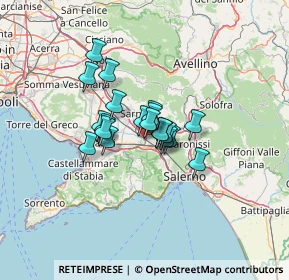 Mappa Via Prisco Palumbo, 84014 Nocera Inferiore SA, Italia (8.601)