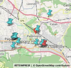 Mappa Via Prisco Palumbo, 84014 Nocera Inferiore SA, Italia (2.33375)