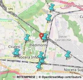 Mappa Via Prisco Palumbo, 84014 Nocera Inferiore SA, Italia (1.11)