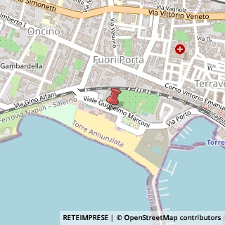 Mappa Via Guglielmo Marconi, 5-7, 80058 Torre Annunziata, Napoli (Campania)