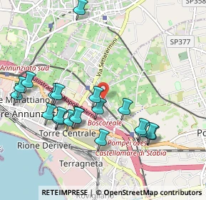 Mappa Via Provinciale Andolfi, 80058 Torre Annunziata NA, Italia (1.1135)