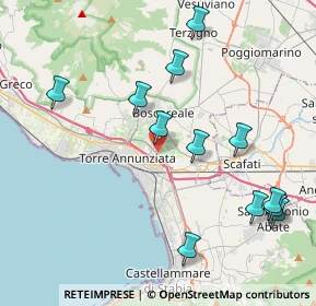 Mappa Via Provinciale Andolfi, 80058 Torre Annunziata NA, Italia (4.855)