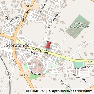 Mappa Via Cisternino, 159, 70010 Locorotondo, Bari (Puglia)