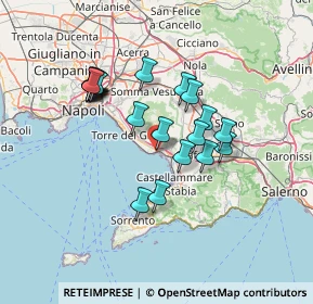 Mappa Via Vincenzo Gambardella, 80058 Torre Annunziata NA, Italia (12.877)