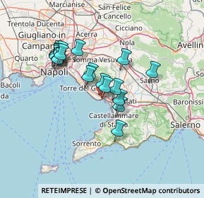 Mappa Via Vincenzo Gambardella, 80058 Torre Annunziata NA, Italia (12.64316)