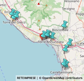 Mappa Via Vincenzo Gambardella, 80058 Torre Annunziata NA, Italia (4.54583)