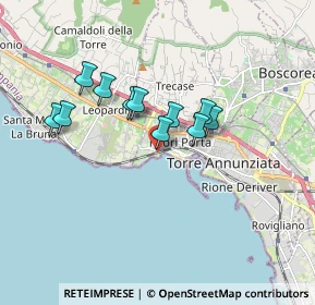 Mappa Via Vincenzo Gambardella, 80058 Torre Annunziata NA, Italia (1.48545)