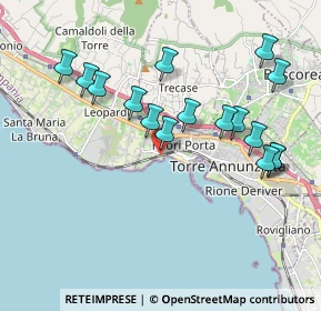 Mappa Via Vincenzo Gambardella, 80058 Torre Annunziata NA, Italia (2.09938)