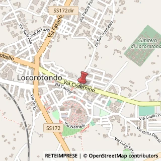 Mappa Via Cisternino, 114, 70010 Locorotondo, Bari (Puglia)