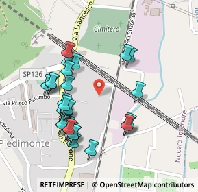 Mappa Traversa Paolo Borsellno, 84014 Nocera Inferiore SA, Italia (0.25)