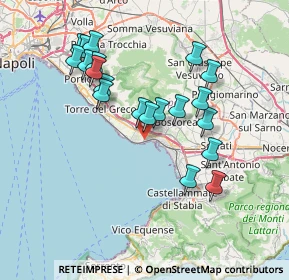 Mappa Via Prota, 80058 Torre Annunziata NA, Italia (7.575)