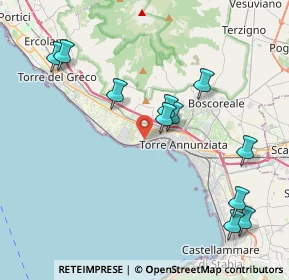 Mappa Via Prota, 80058 Torre Annunziata NA, Italia (4.66727)