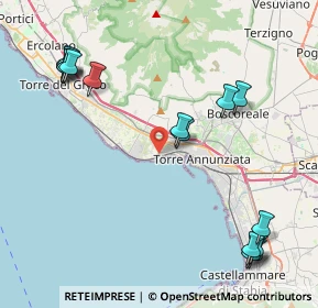 Mappa Via Prota, 80058 Torre Annunziata NA, Italia (5.58333)