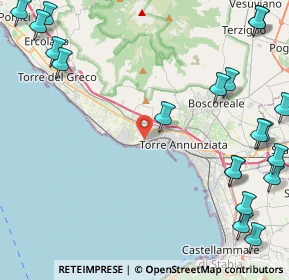 Mappa Via Prota, 80058 Torre Annunziata NA, Italia (6.987)