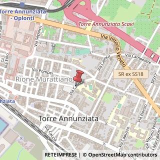 Mappa Corso Vittorio Emanuele III, 18, 80058 Torre Annunziata, Napoli (Campania)