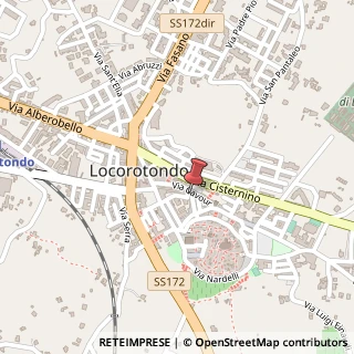 Mappa Via Semeraro Arciprete, 1, 70010 Locorotondo, Bari (Puglia)