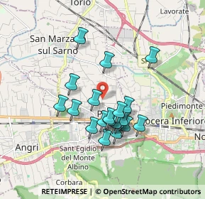 Mappa Filettine, 84016 Pagani SA, Italia (1.5715)