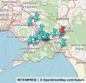 Mappa Filettine, 84016 Pagani SA, Italia (8.74286)