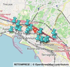 Mappa Via S. Francesco da Paola, 80058 Torre Annunziata NA, Italia (0.8345)