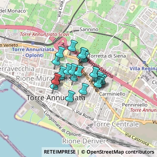 Mappa Via S. Francesco di Paola, 80058 Torre Annunziata NA, Italia (0.27308)