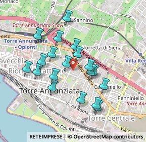 Mappa Via S. Francesco da Paola, 80058 Torre Annunziata NA, Italia (0.451)
