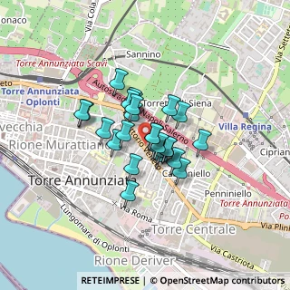 Mappa Via Montenero, 80058 Torre Annunziata NA, Italia (0.28077)