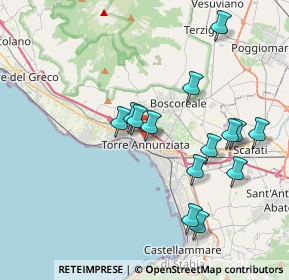 Mappa Via Mazzini, 80058 Torre Annunziata NA, Italia (3.99214)