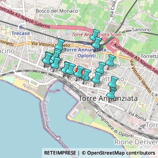 Mappa Via Carlo III, 80058 Torre Annunziata NA, Italia (0.3715)